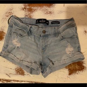 Hollister size 1 jean short